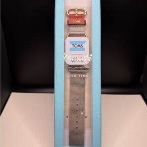 TOMS Gray Watch Band 42mm Made for Apple Watch